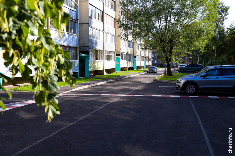 В Череповце отремонтировали больше половины дворов из запланированных.