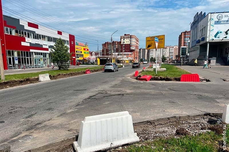 В Череповце отремонтируют больше километра улицы Ленинградской.