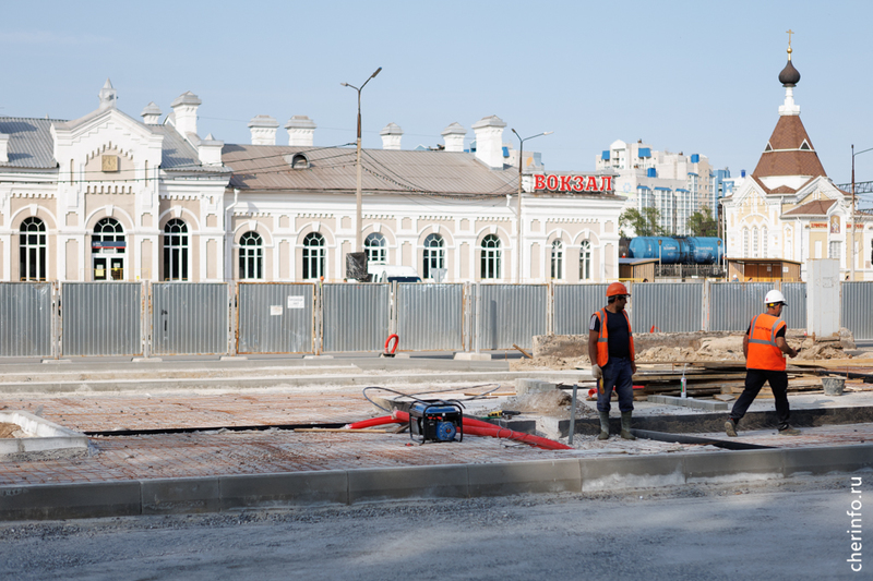 Реконструкция привокзальной площади.