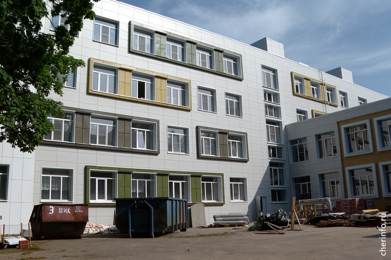 Ремонт в школе № 9.