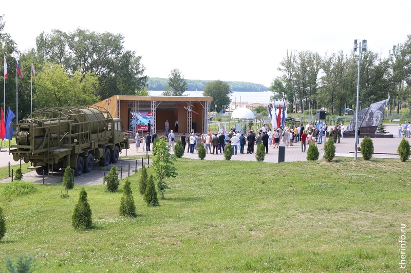 В Череповце отметили День ветеранов боевых действий.