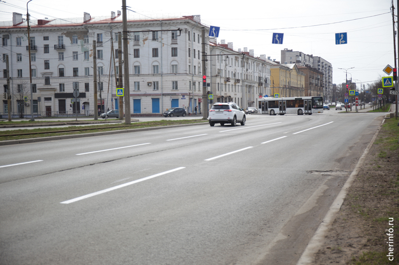 В Череповце спрей-пластиком разметят 19 тысяч «квадратов» дорог.