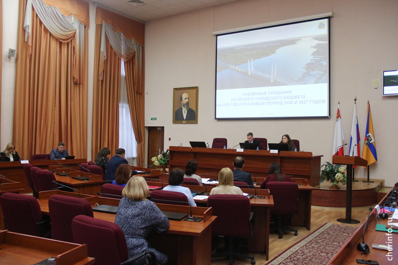 Публичные слушиния проекта городского бюджета.