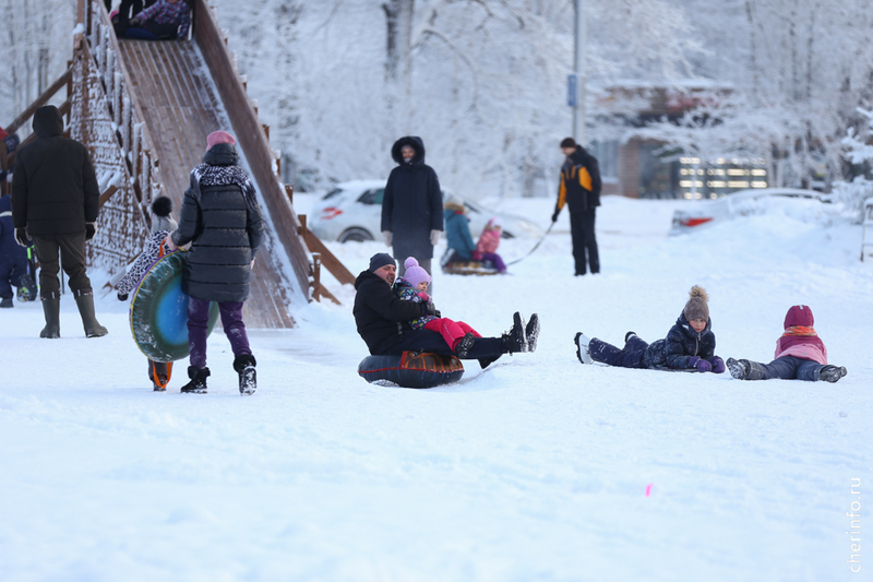 В Череповце для детей установят 27 горок.