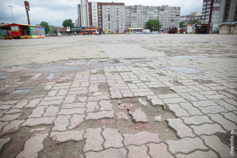 В Череповце к 250-летию города отремонтируют площадь Химиков.