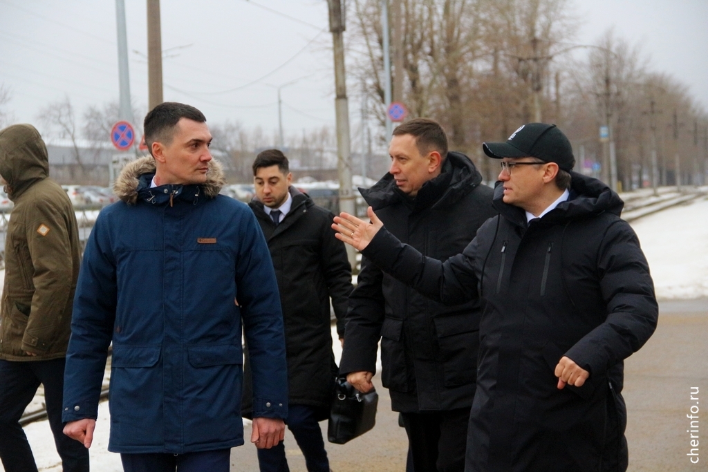 Георгий Филимонов проверил отремонтированную улицу Мира в Череповце.