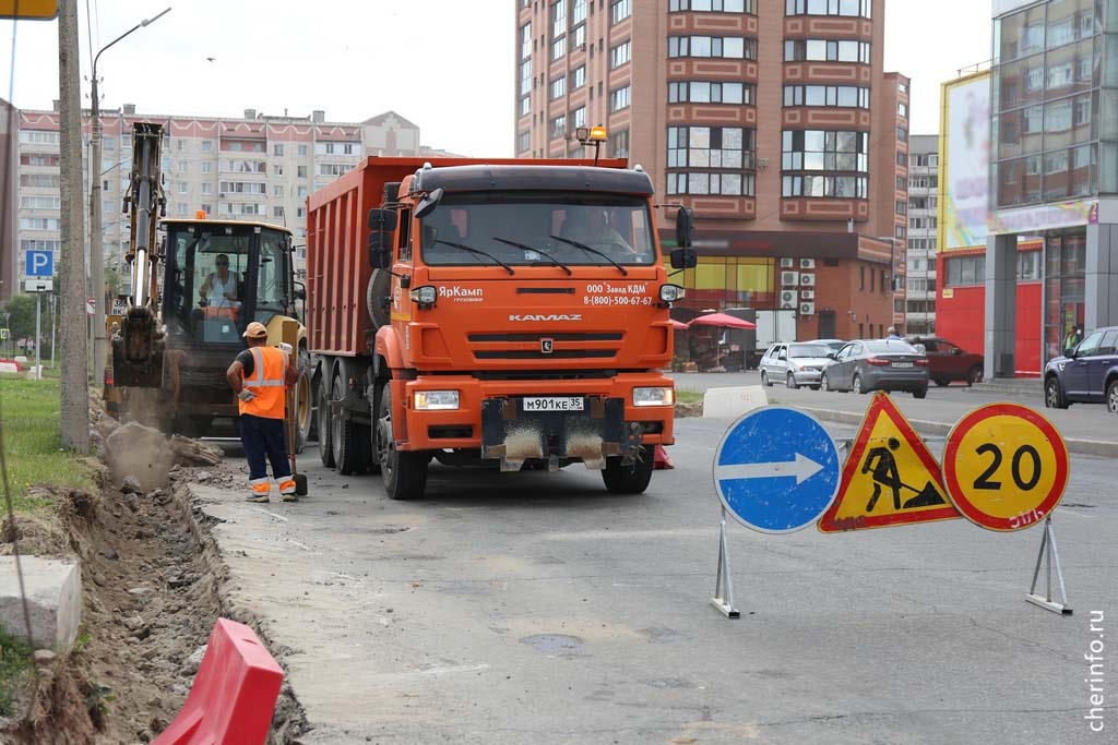 В Череповце улицу Ленинградскую отремонтируют без серьезных перекрытий.