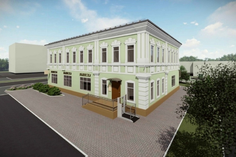 Проект здания на улице Труда. Проект здания на улице Труда.