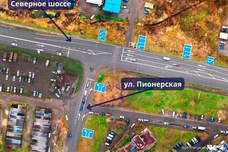 В Череповце на Северном шоссе расширят два перекрестка. В Череповце на Северном шоссе расширят два перекрестка.