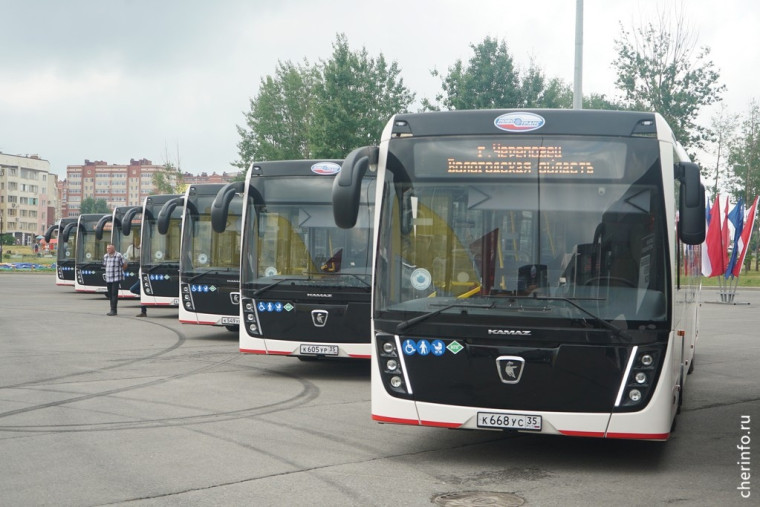 В Череповец придут новые газомоторные автобусы. В Череповец придут новые газомоторные автобусы.