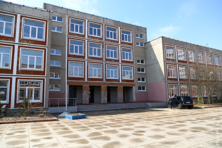 Капремонт в школе № 40. Капремонт в школе № 40.